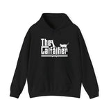 The Catfather Hoodie for Men, Funny Cat Dad Gifts, Cat Daddy Hoodies, Cat Lover Christmas Gift for Man, Long Sleeve Pullover Sweatshirt