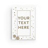 Personalized Dandelion Journal, Personalised Notebook, Choice of Design, Laser Engraved, Anniversary, Thank You, Journaling Gift, Lined or Unlined