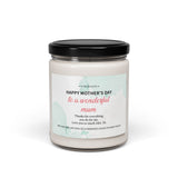 Happy Mother's Day Candle, Candle For Mom, Personalized Gift For Mom, Custom Mother's Day Gifts, Gifts For Her, Jar Candle, Soy Candle