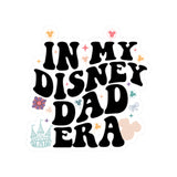 In My Disney Dad Era Sticker For Water Bottles, Laptops, Kindles & Notebooks
