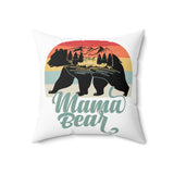 Mama Bear Pillow, Mummy Bear Pillow Cover, Mum Cushion, Gift For Mum, Baby Shower Gift, New Mum, Mothers Day, Mum Birthday Gift, Best Mum Present