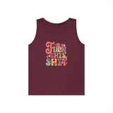 Fuck This Shit Tank Tops, Funny Sarcastic Tank Tops, Over It Style Unisex Sarcastic Tank, Unisex Tank Top Shirt