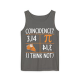3.14 Pie Coincidence I Think Not Tank Top, Pi Day Tank Top, Math Teacher Tank, Pi Symbol Tank Top, Pi Day Gift, Teacher Shirt, Gift For Teacher