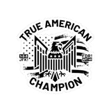 True American Champion Kiss-Cut Stickers, 4th Of July Sticker, New Girl TV Show Sticker, USA Patriot Republican Gift Stickers