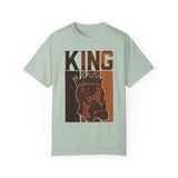 Black King Head Words BHM History Month African Pride Men T-Shirt