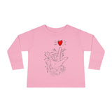 Sign Language I love you Toddler Long Sleeve, Kids Valentines Shirt, Kids Valentines Sweatshirt, I Love You Hand Sign, Toddler Valentines, Valentines Day