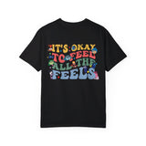 Disney Inside Out It's Okay To Feel All The Feels Shirt, Mental Health shirt, Inclusion Shirt, Speech Therapy Shirt, BCBA Shirt, Para Shirt