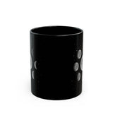 Moon Phase Mug, Lunar Phases Mug, Moon Coffee Mug, Astronomy Gift