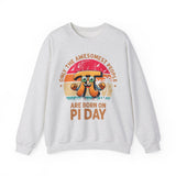 Only The Awesomest People Are Born On Pi Day Math Teacher Sweatshirt, Math Teacher Sweatshirt