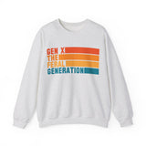 Gen X The Feral Generation Sweatshirt, Gen X Sweatshirt, Generation X Sweatshirt, Retro Gen X Sweater, Cute Gen X Sweatshirt, Trendy Gen X Shirt