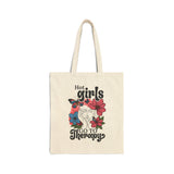 Hot Girls Go to Therapy Tote Bag, Mental Health Tote Bag, Therapy Tote Bag, Anxiety Tote Bag, Depression Tote Bag