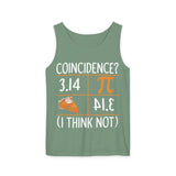 3.14 Pie Coincidence I Think Not Tank Top, Pi Day Tank Top, Math Teacher Tank, Pi Symbol Tank Top, Pi Day Gift, Teacher Shirt, Gift For Teacher