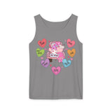 Valentine's Day Candy Hearts Conversation Heart Women's Racerback Tank Top Slim Fit