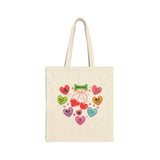 Disney Mickey And Friends Candy Hearts Tote Bag, Disneyland Tote Bag, Magic Castle Tote Bag, Disneyland Trip, Disney Vacation Bag, Valentines Gifts