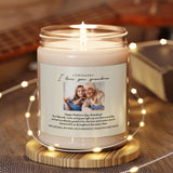 I love you grandma - Scented Candles Gifts with Photo, Mother's Day Gifts For Mom, Grandma, Gifts For Grandma - Personalized Photo Candle