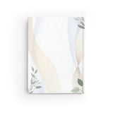 Personalize Journal, Custom Notebook Floral Monogram & Name Diary, Gift for Mom Women University Students College Girls Teachers, Lined or Unlined