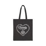 Side By Side Miles Apart Family Tote Bag, Family Reunion Tote Bag, Family Gathering Tote bag