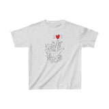 I Love You Hand Sign Kids Shirt, ASL Valentine Shirt, I Love You ASL Kids Shirt, Hand Sign Language