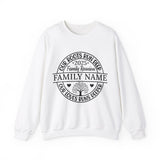 Our Roots Run Deep with Heart Family Group Sweatshirt, Customizable Family Reunion Sweatshirts, Family Matching Vacation Sweaters, Unisex Sweatshirt
