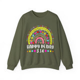 Happy Pi Day Rainbow Sweatshirt, New Pi Day Sweatshirt, Math Teacher Sweater, Funny Math Gift, Funny Pi Day Sweat, Math Teacher Gift
