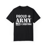 Custom Proud Army Family Shirts, USA Army Dad T-Shirt, Cool Army Family Outfits, Military Family Shirt, Graduation Tee, Personalized Name