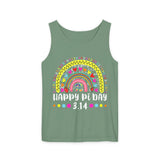 Happy Pi Day Rainbow Tank Top, Pi Day Tank, Math Lover Shirt, Math Teacher Shirt, Pi Symbol Tank top, Gift For Math Lover, Pi Day Gift, 3 14