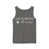 Life is Better with My Boys Tank Top, Mom of Boys Tank Top, Mom Tank Top, Boy Mom Tank, Gift For Mom, Mom Shirt, Momma Tee
