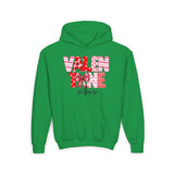 Valentine Vibes Kids Hoodie, Coquette Valentine Vibes Toddler Hoodie, Valentine's Day Kids Sweatshirt, Gift For Her Him