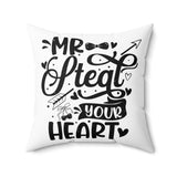 Mr. Steal Your Heart Pillow, Valentine’s Day, Self Love Gift, Valentine’s Day Pillow Cover