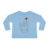 Sign Language I love you Toddler Long Sleeve, Kids Valentines Shirt, Kids Valentines Sweatshirt, I Love You Hand Sign, Toddler Valentines, Valentines Day