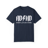 ADHD Shirts, Mental Health T-Shirt, Funny Saying Graphic Tees, ADHD Awareness Tshirt, Gifts for Friend, Highway To Hey Look a Squirrel Shirt