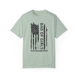 Dad of Girls #Outnumbered Tshirt, USA Flag Dad Of Girls Shirt, New Dad Shirt, Dad Shirt, Daddy Shirt, Father's Day Gift Shirt