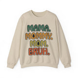 Mama Mommy Mom Bruh Sweatshirt, Mothers Day Shirt, Mommy Shirt, Mother’s Day Gift, Funny Mama Shirt, Sarcastic Mama Sweatshirt