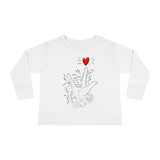 Sign Language I love you Toddler Long Sleeve, Kids Valentines Shirt, Kids Valentines Sweatshirt, I Love You Hand Sign, Toddler Valentines, Valentines Day