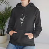 Sri Ohm Mandala Hoodie Om Yoga Meditation Spiritual Shirt Sacred Geometry Boho Unisex Hooded Sweatshirt