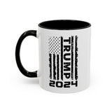Unique Trump Mug Trump Gift Flag Themed Coffee Mug Donald Trump 2024 Cup Gift For Mom or Dad