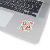 Happy Looks Good On You Stickers, Cheerful Floral Vibe, Perfect for Personalizing Laptops, Water Bottles, and Gifts