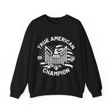 True American Sweatshirt, USA Eagle Sweatshirt, New Girl TV Show Sweater, Champion Sweatshirt, Schmidt, Made in America, Eagle Patriotic Republican Gift