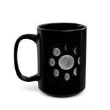 Moon Phase Mug, Lunar Phases Mug, Moon Coffee Mug, Astronomy Gift