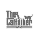 The Catfather Stickers, Cat Dad Sticker, Cat Dad Gifts, Cat Father's Day Gifts, Cat Stickers for Dad, Cat Gifts for Dad, Animal Stickers, Paw Print Stickers