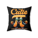 Cutie Pi Day Pillow Cover, Cute 3.14, Funny Math Teacher Meme Pillow Covers, Funny Teachers Appreciation Gift