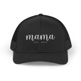 Custom Mama Hat, Mama Est. Hat, Custom Trucker Hat for Mom, Embroidered Mom Hat, I love mama Hat, Moms Club Hats, Customized Gift for Mom, Cotton Hat