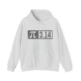 Aesthetic Pi Symbol Hoodie, Happy Pi Day Hooded Sweatshirt, Math Teacher Hoodie, Funny Math Gift, Funny Pi Day Hoodie