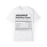 Zodiac Sign Nutrition Facts Shirt, Horoscopes Shirt, Astrology Shirt, Summer Tees, Birthday Gift Ideas for Best Friends, Girl Friends