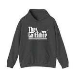 The Catfather Hoodie for Men, Funny Cat Dad Gifts, Cat Daddy Hoodies, Cat Lover Christmas Gift for Man, Long Sleeve Pullover Sweatshirt