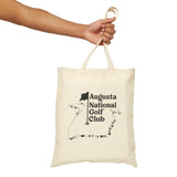 Augusta National Golf Club Cotton Canvas Tote Bag, Golf Lover Gifts, Golf The Masters Golf Tournament Augusta National Champions Of Golf