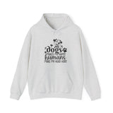Dogs Make me Happy Humans Make my head Hurt Hoodie, Humorous Dog Lover Hoodie, Dog Walker Hoodie, Animal Lovers Gift, Dog Mom, Dog Dad