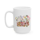 Wildflowers Mama Mug, Mama Coffee Mug, Custom Gift For Mom Gifts, Mothers Day Gift For Mom Birthday