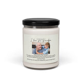 I love you grandpa, Scented Candles Gifts with Photo, Father's Day Gifts For Dad, Grandpa, Gifts For Dad, Grandpa, Personalized Photo Candle