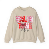 Valentine Vibes Sweatshirt, Valentine's day Sweatshirt, Retro Valentine Sweatshirt, Valentine's Day Hoodies, Valentine Lover, Cute Lover Tee